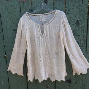 Stunning Johnny Was velvet blouse. Worn once!